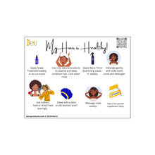 Load image into Gallery viewer, Healthy Haircare Cards- Downloadable